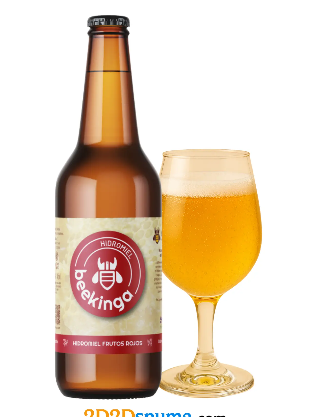 Hidromiel Beekinga Frutos Rojos