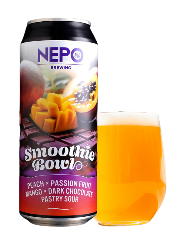 Nepomucen Smoothie Bowl Peach + Passion Fruit