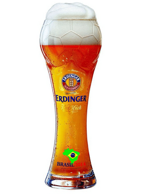 Vaso Erdinger Brasil 2014