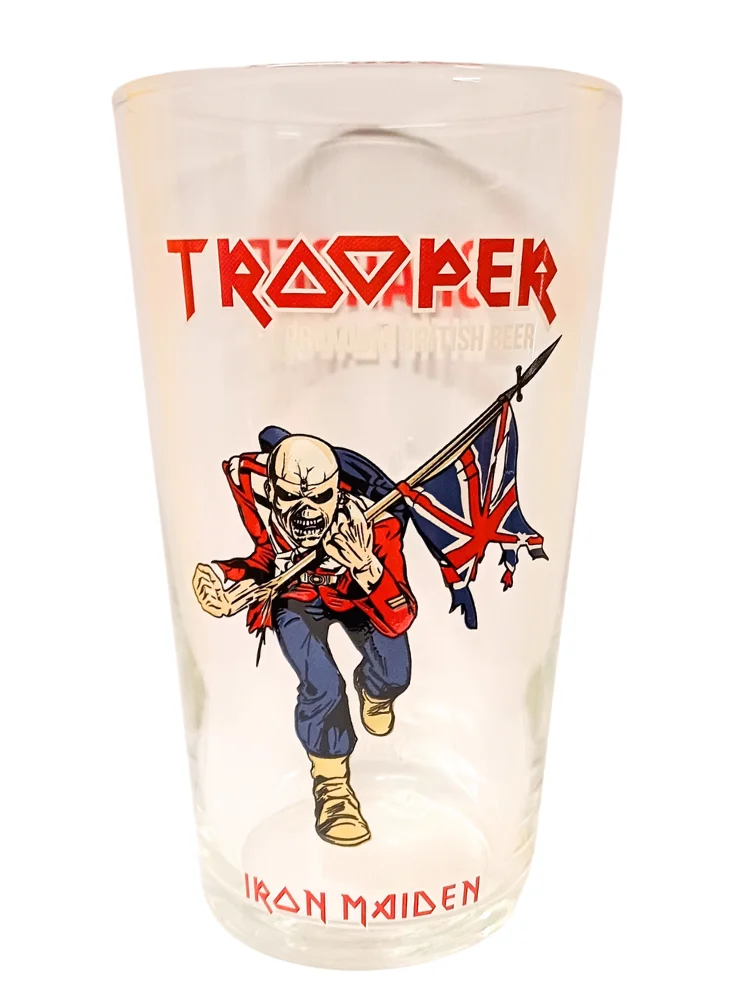 Vaso pinta cerveza Trooper Charged with Flavour