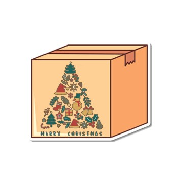 Pack de cerveja de Natal