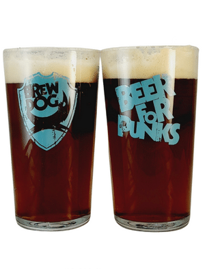 Vaso Brewdog pinta azul