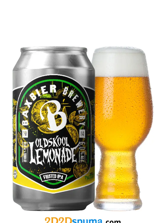 Baxbier Oldskool Lemonade. Cervejas artesanais online - Só Artesanais