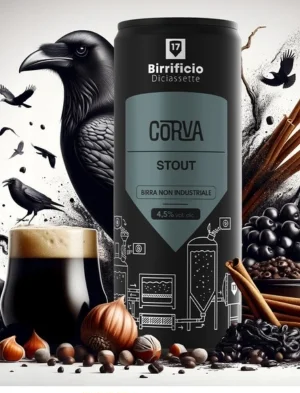 Birrificio Diciassette Corva. Cervejas artesanais online - Só Artesanais