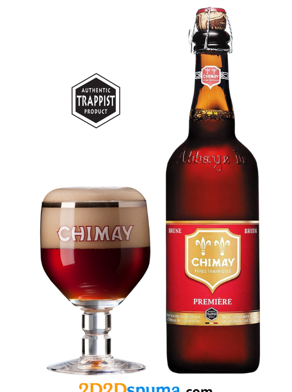 Chimay Première (Roja). Cervejas artesanais online - Só Artesanais