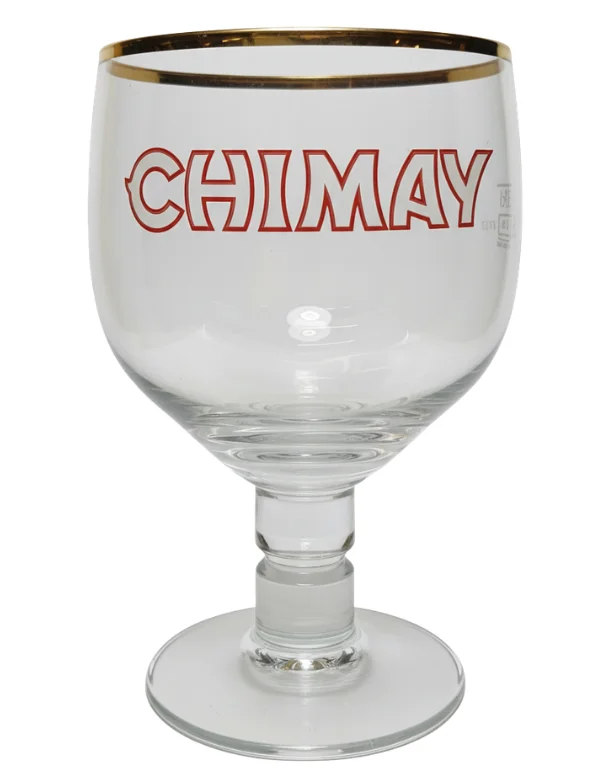 Copa Chimay con ribete plateado 2024