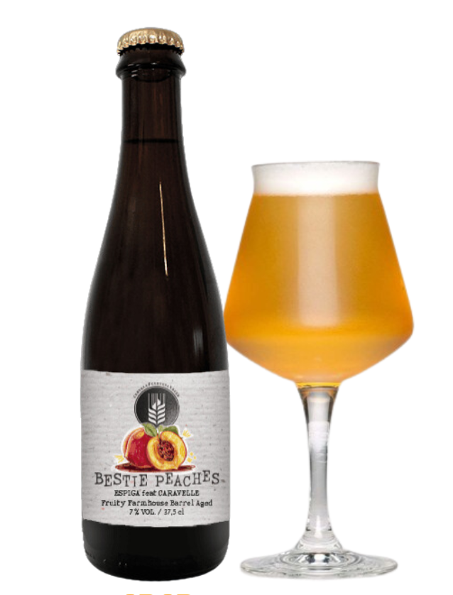 Espiga  Caravelle Bestie Peaches. Cervejas artesanais online - Só Artesanais