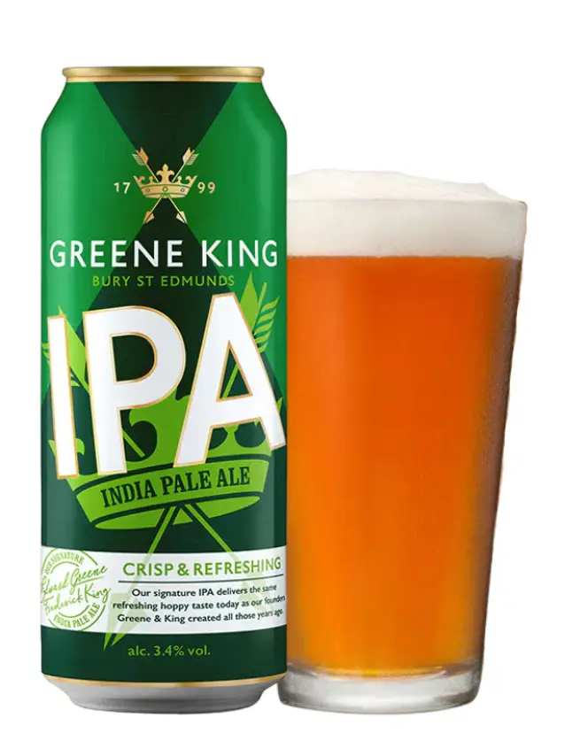 Greene King IPA (lata). Cervejas artesanais online - Só Artesanais