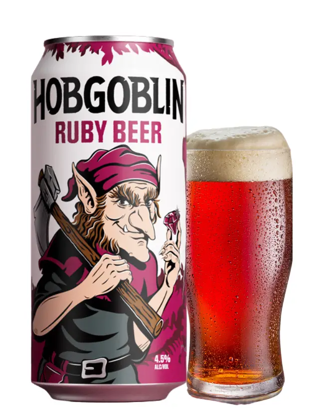 Hobgoblin Ruby (lata). Cervejas artesanais online - Só Artesanais