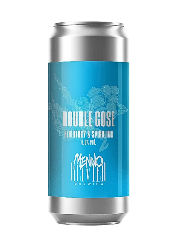 Menno Olivier Double Gose: Blueberry / Spirulina