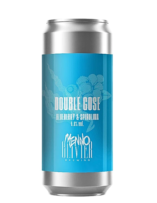 Menno Olivier Double Gose: Blueberry / Spirulina