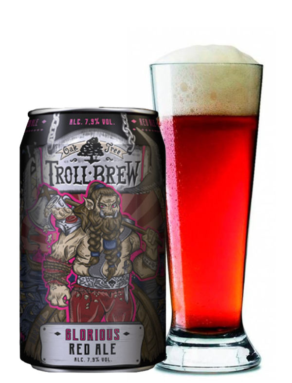 Troll Brew Glorious Red Ale. Cervejas artesanais online - Só Artesanais