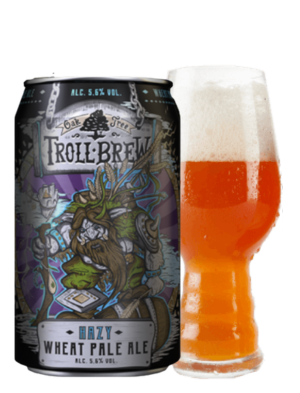 Troll Brew Hazy Wheat Pale Ale. Cervejas artesanais online - Só Artesanais