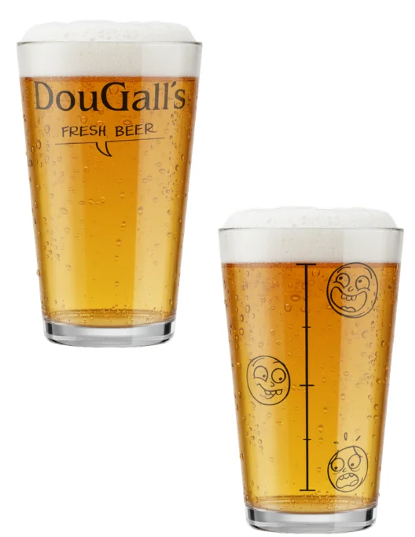 Vaso cerveza Dougall’s Pinta