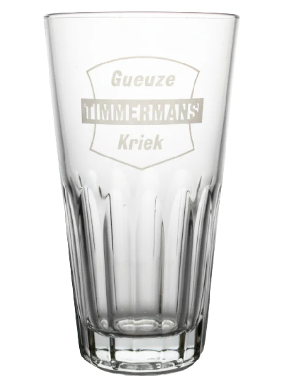 Vaso cerveza Timmermans Gueuze años 70–80