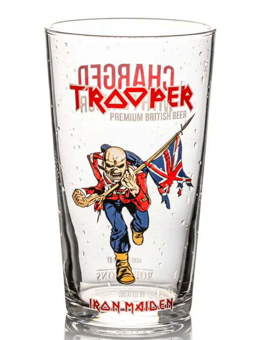 Vaso pinta cerveza Trooper Charged with Flavour